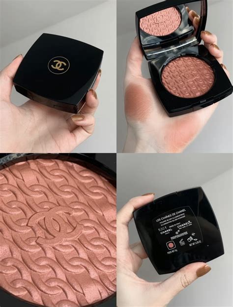 chanel les chaines de chanel illuminating blush powder|LES CHAÎNES DE CHANEL Illuminating Blush Powder .